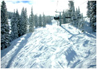 Ski slopes in Snowmass